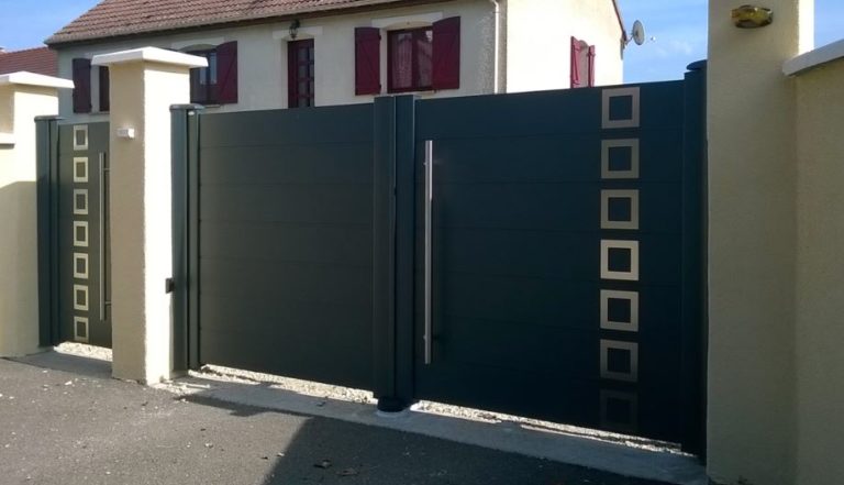 portail avec clôture Breuil-Le-Vert (60600)